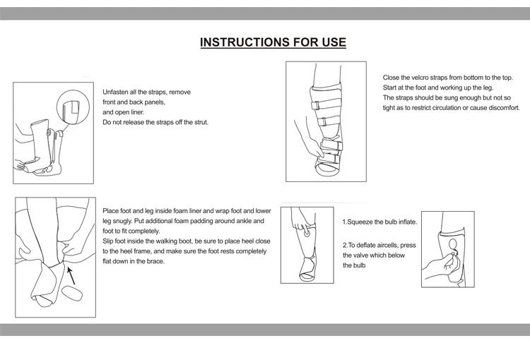 Cam Walker Boot Instructions Cam Walker Boot Instructions